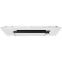 LED-Deckenleuchte Hutson Schwarz/Weiß max. 60 Watt - Schwarz/Weiß, Design, Kunststoff/Metall (80/50/7cm) - Brilliant
