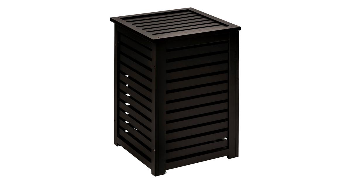 Coș de rufe Black Wood cca. 65l comandă online ➤ moemax
