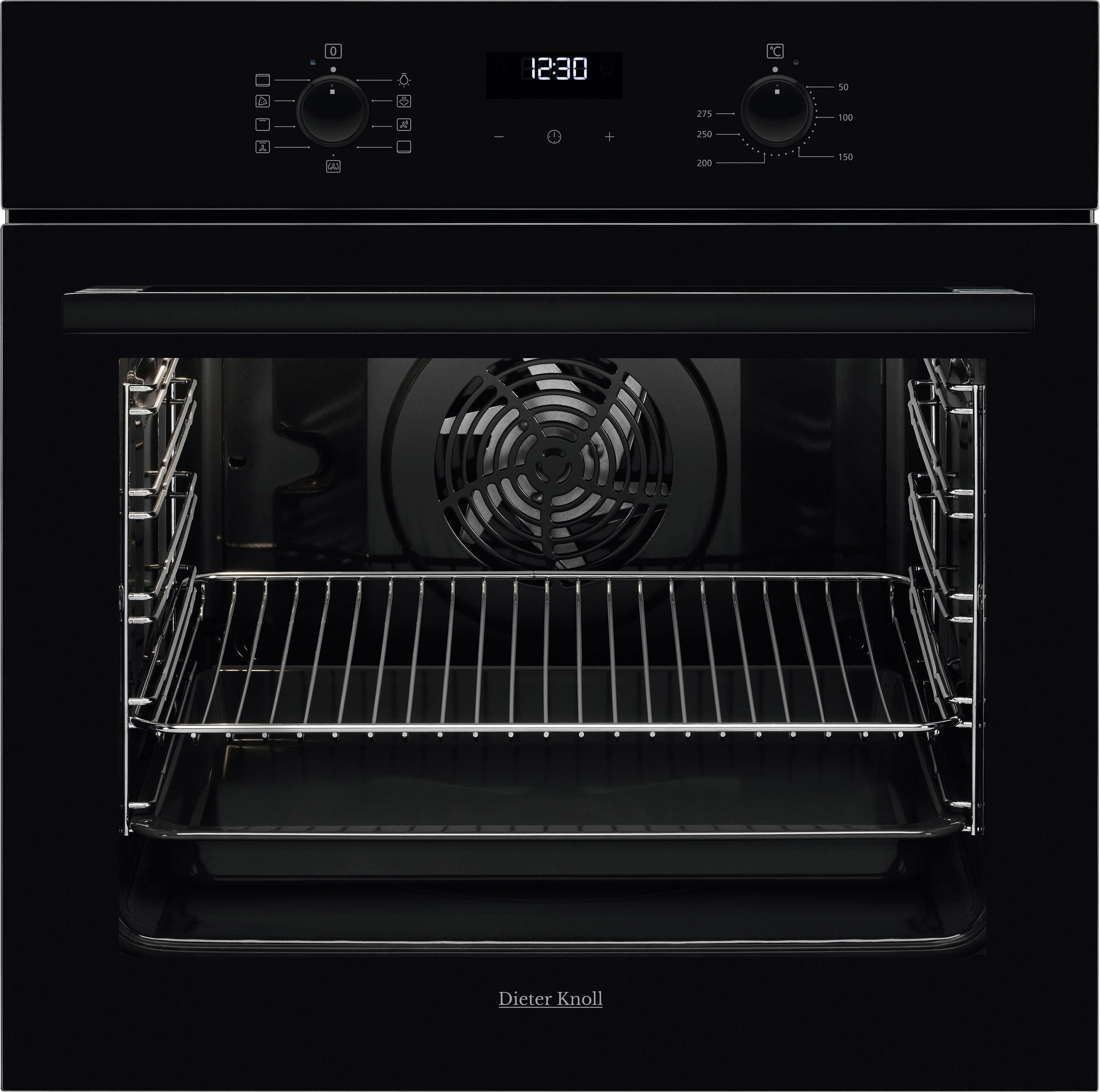 Einbaubackofen DKB65902BK - Schwarz, Basics, Metall (59,4/59,5/56,9cm) - Dieter Knoll