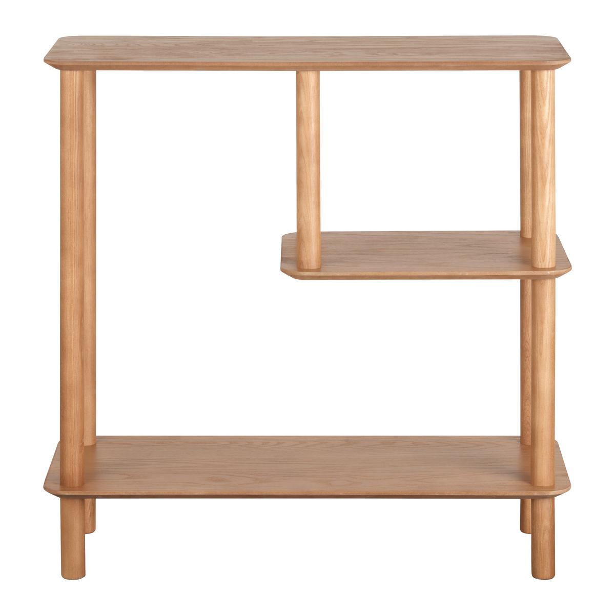 Álló Polc Mats - natúr színű, Modern, faalapú anyag/fa (75/75/30cm) - Premium Living
