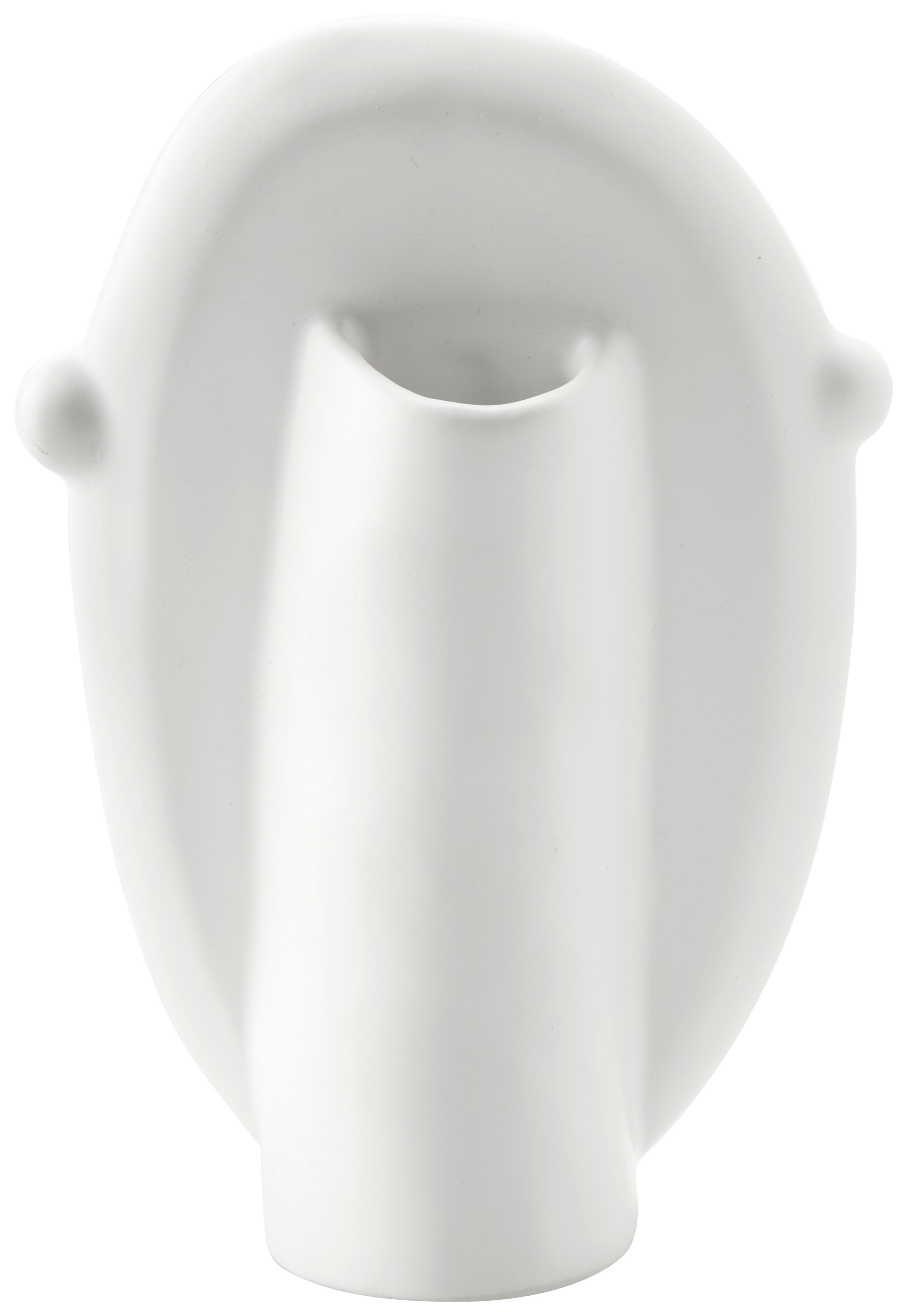Váza Joona - fehér, kerámia (12,3/5,4/19cm) - Modern Living