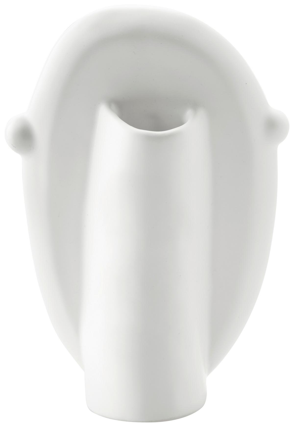 Váza Joona - fehér, kerámia (12,3/5,4/19cm) - Modern Living