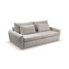 Canapea extensibila MEVI - gri-maro, Modern (240/72-90/120cm) - Premium Living