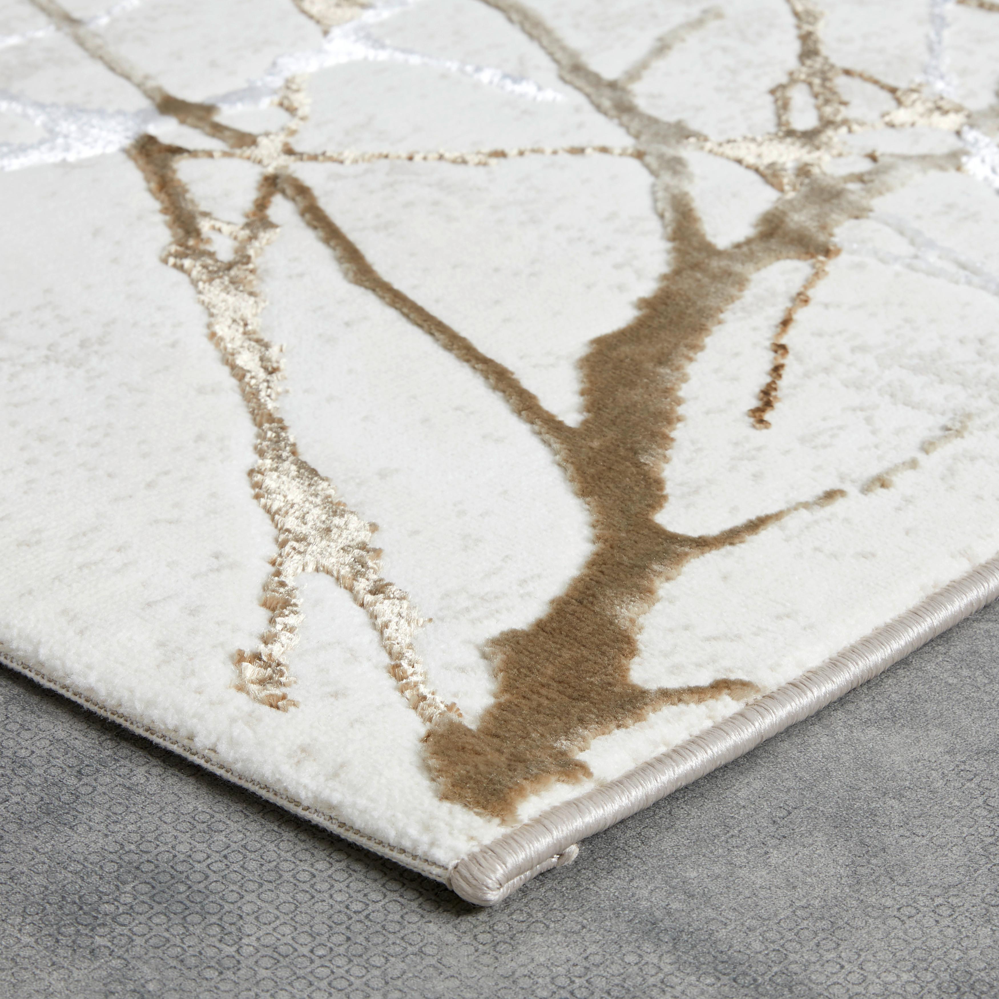 VÄVD MATTA CREATION - cremefärgad, Modern, textil (160/230cm) - Mömax