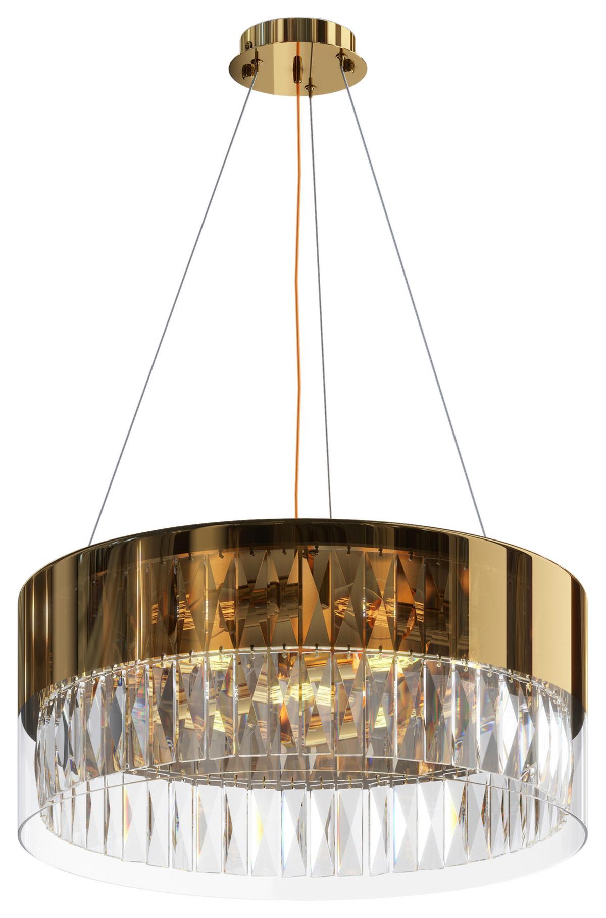 Pendelleuchte Wonderland Goldfarben max. 60 Watt - Goldfarben, Basics, Glas/Metall (50/20,5/50cm) - MAYTONI
