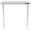 BUREAU HARRY - Wit, Modern, Houtcomposiet/Kunststof (120/72-120/60cm) - Mömax