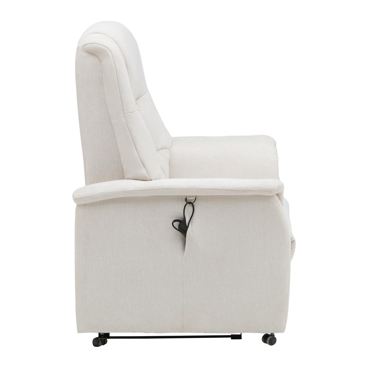 Relaxsessel Garda Creme - Creme, MODERN, Textil (85/110/85cm)