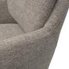 CHAISE ACCOUDOIRS ADRIEN - couleur naturelle/marron, MODERN, métal/textile (60/88/65cm) - Bessagi Home