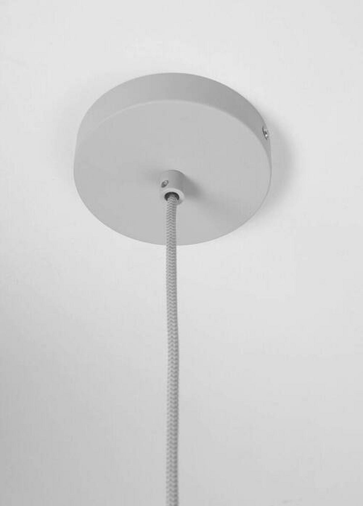 Függőlámpa Hanover/h40/lg - világosszürke, Trend, fém (40/22cm) - It's about Romi