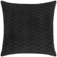Kissenhülle Violet in Anthrazit ca.50x50cm - Anthrazit, Basics, Textil (50/50cm) - Premium Living