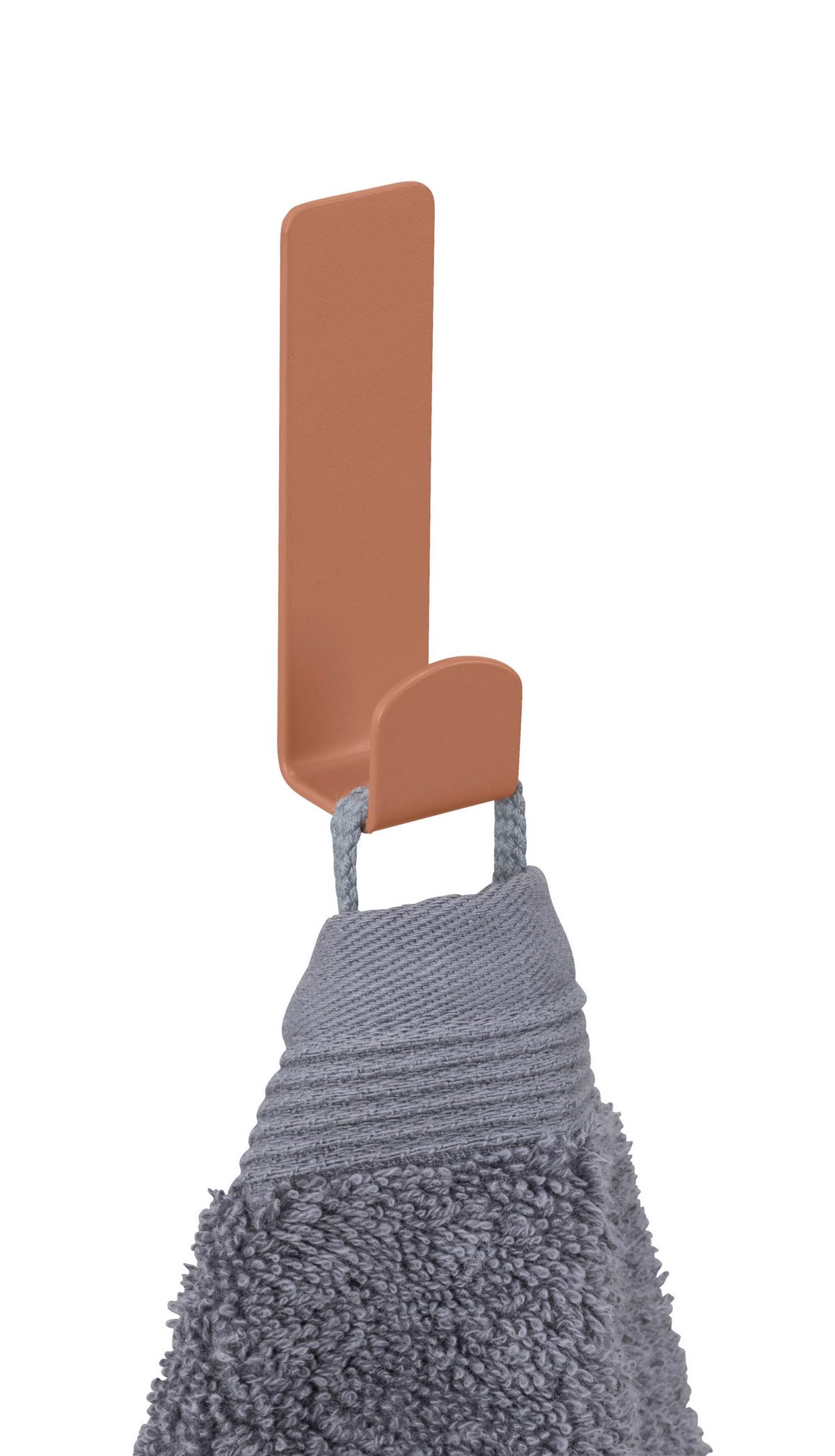 Wandhaken Turbo-Loc Lizan Braun - Braun, MODERN, Metall (2/7/2cm) - Mömax