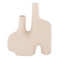Vase Sandfarben - Sandfarben, Basics, Keramik (23,5/27/8cm)
