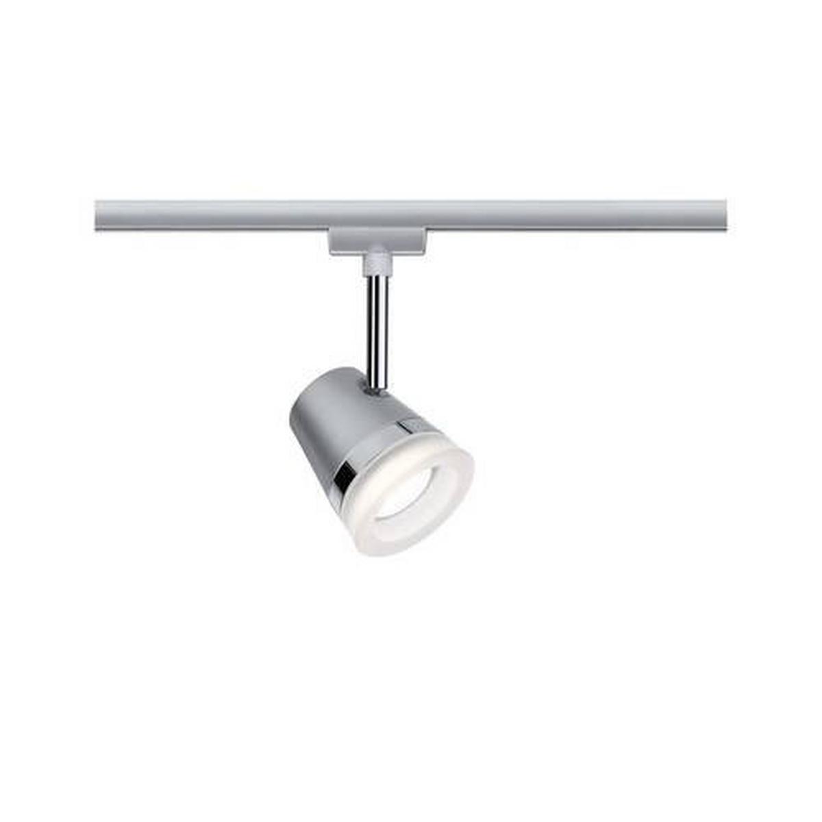 Schienensystem-Strahler Spot Cone in Chromfarben max. 5 W - Chromfarben, Basics, Metall (8,5/18,5cm) - Paulmann