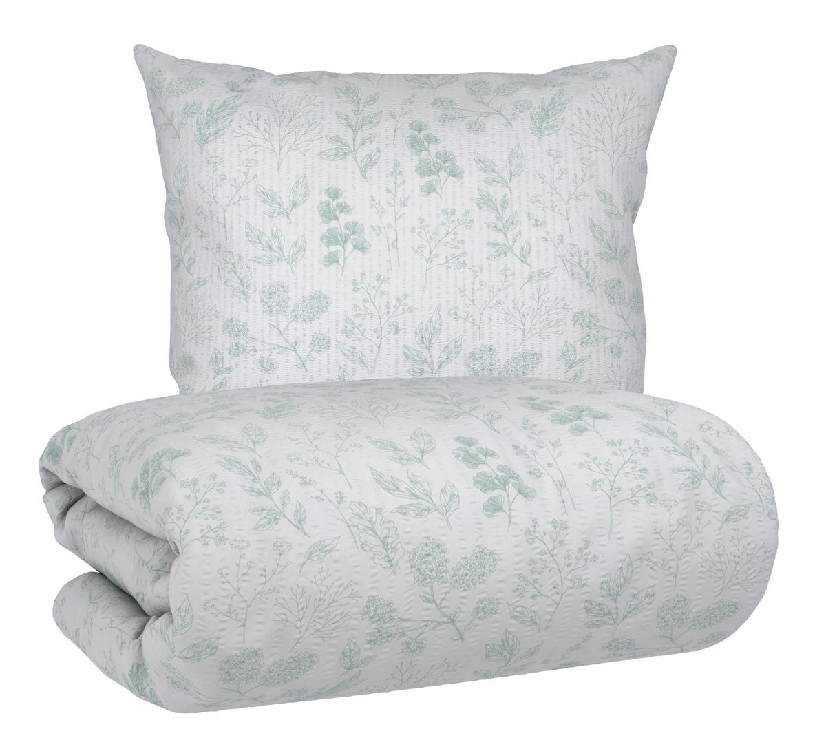 Bettwäsche Paris Mintgrün ca. 135x200cm - Mintgrün, Textil (135/200cm) - Mömax