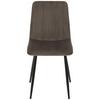 STOL LISA - grå/antracit, Lifestyle, metall/textil (45/88/56cm) - Mömax