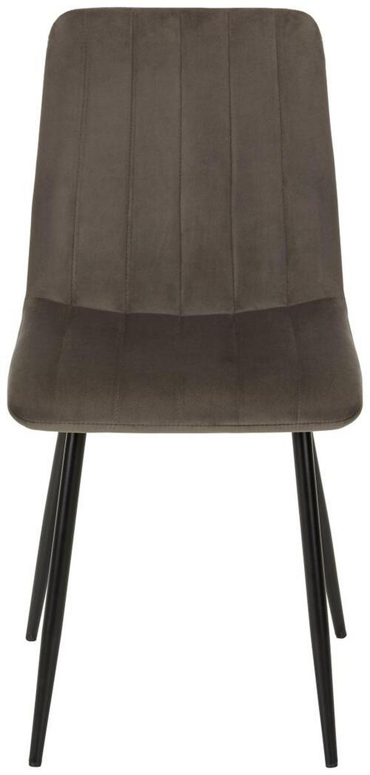 Scaun Lisa - antracit/gri, Lifestyle, metal/textil (45/88/56cm) - Mömax