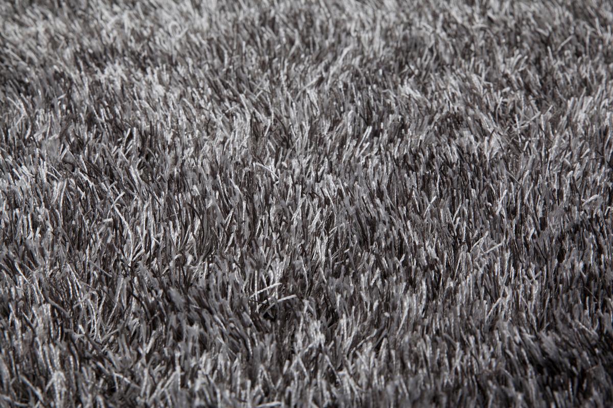 HOCHFLORTEPPICH DIAMOND 725 GRAU / WEIß - Weiss/Grau, Konventionell, Textil (160/230cm) - Kayoom