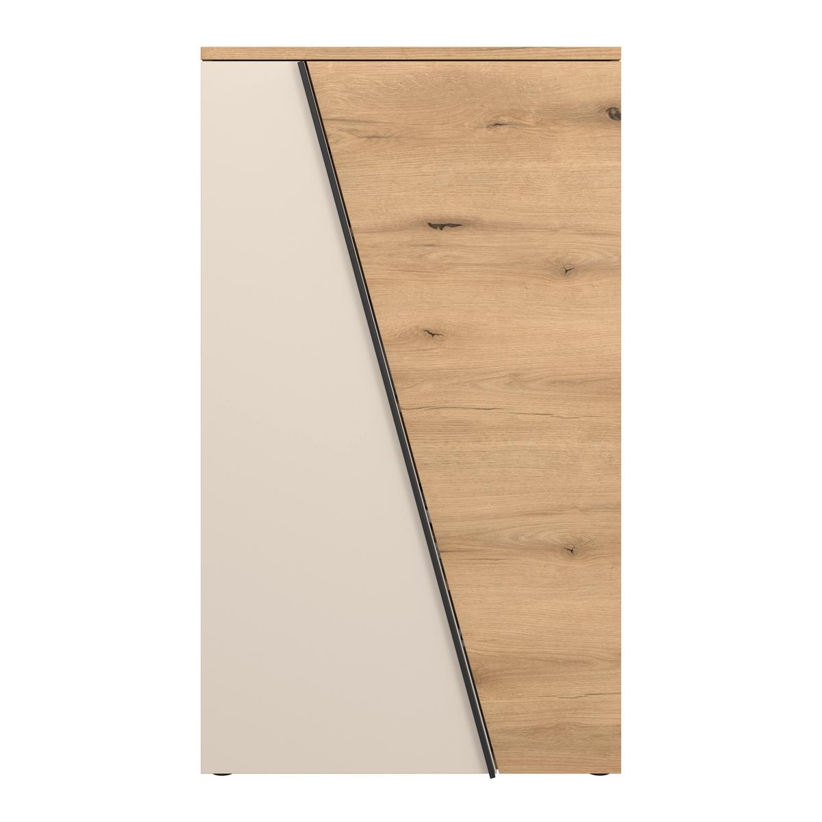 Venedig New Komoda - kašmir/boje hrasta, Moderno, drvni materijal/plastika (77/134/37cm) - Modern Living