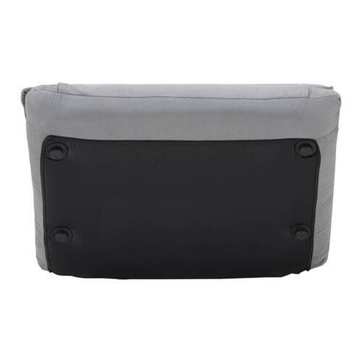 Schlafsessel Eni Grau Webstoff - Schwarz/Grau, MODERN, Kunststoff/Textil (73/56/72cm) - Bessagi Home