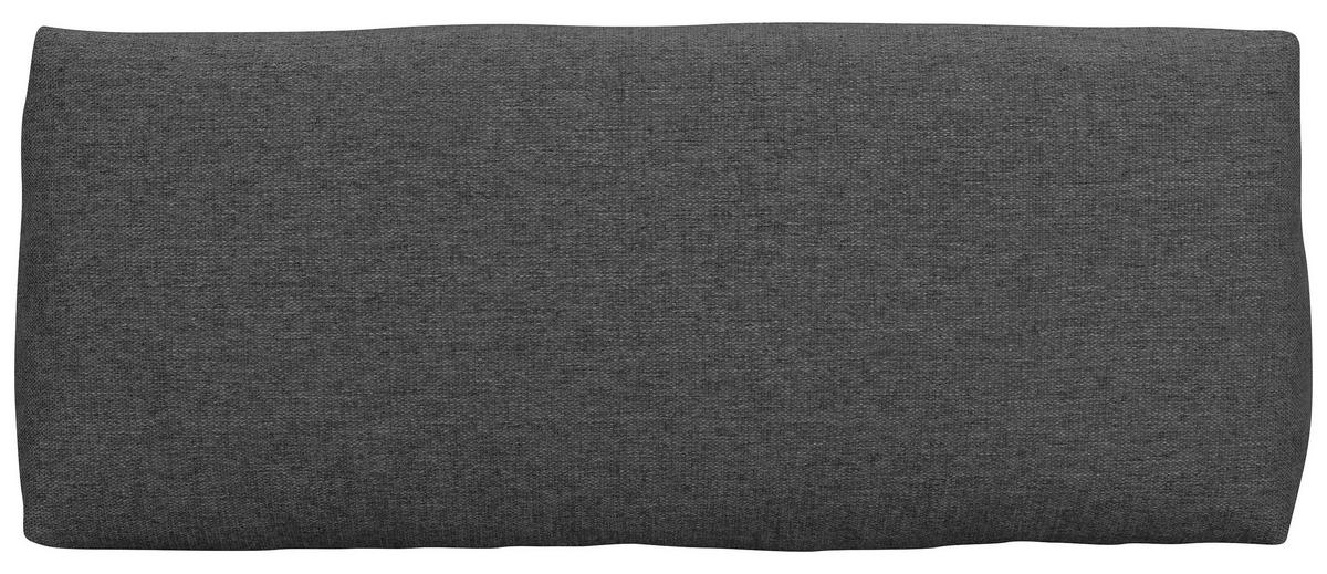 RÜCKENKISSEN LENA - Anthrazit, Design, Textil (60/25/12cm) - Max Winzer