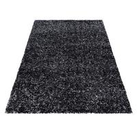 Hochflorteppich Enjoy Anthrazit ca. 60x110cm - Anthrazit, KONVENTIONELL, Textil (60/110cm) - Novel