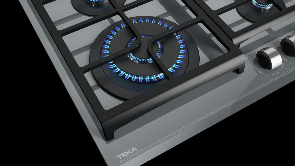 Plită pe gaz TEKA GZC64320 XBN ST GREY - Modern (60/5/60cm) - Teka