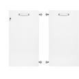 Vrata Ducato - bela, Moderno, kovina/umetna masa (113.5/105.3/1.8cm) - Premium Living Vrata Ducato - bela, Moderno, kovina/umetna masa (113.5/105.3/1.8cm) - Premium Living