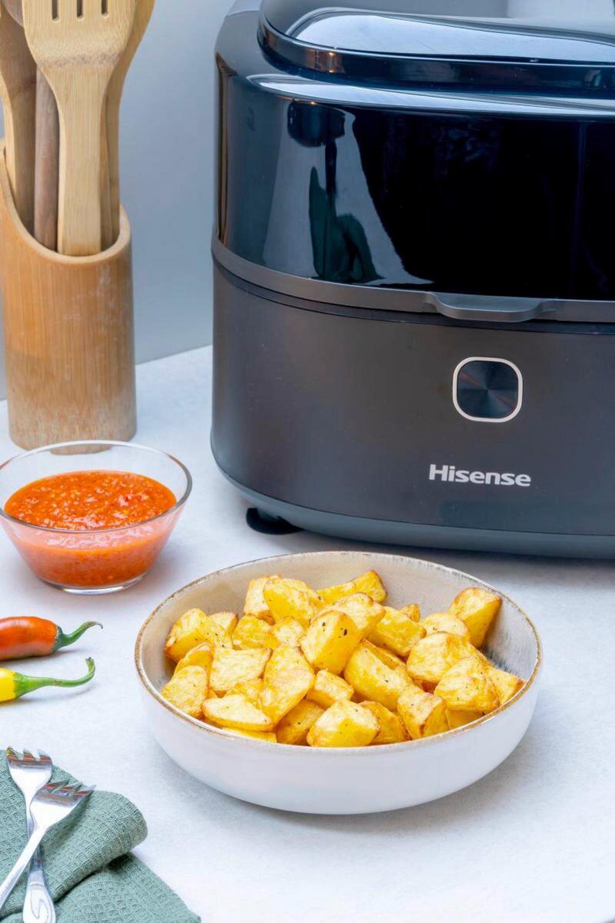 Heissluftfritteuse Haf1350dr - Schwarz, Trend (34,9/30,2/27,7cm) - Hisense