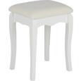 Hocker in Weiß - Weiß, MODERN, Holz/Holzwerkstoff (35/45/28cm) - MÖMAX modern living