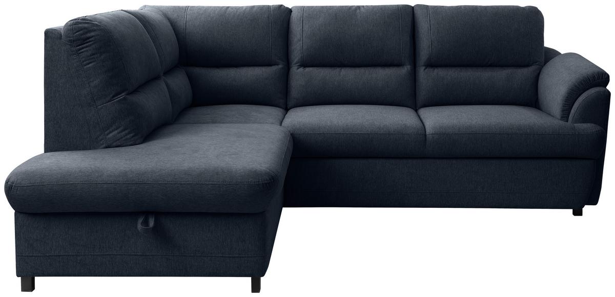 Kutna Garnitura Gusto - tamno plava/crna, Basics, tekstil/drvo (200/240cm) - Modern Living