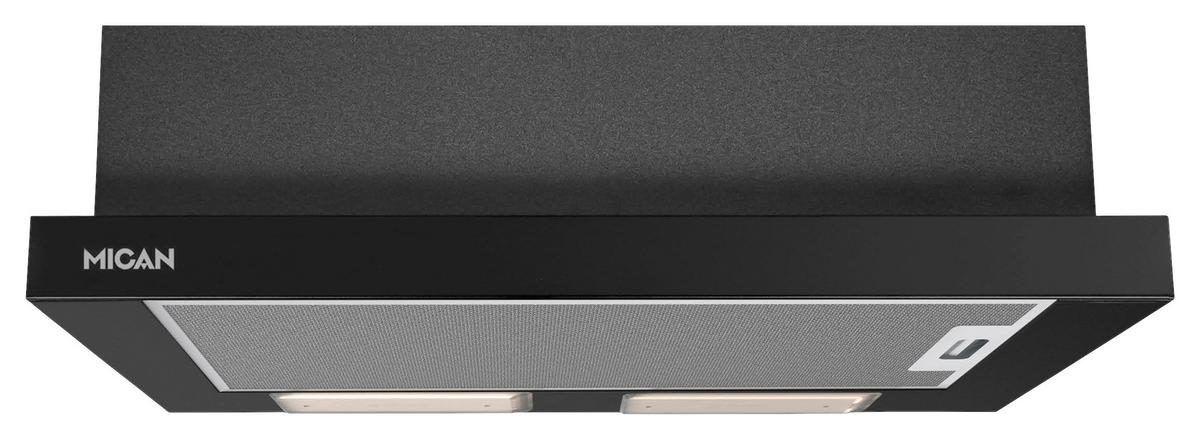 Dunstabzugshaube 60412 - Schwarz, LIFESTYLE, Metall (60/17,3/30,3cm) - Mican