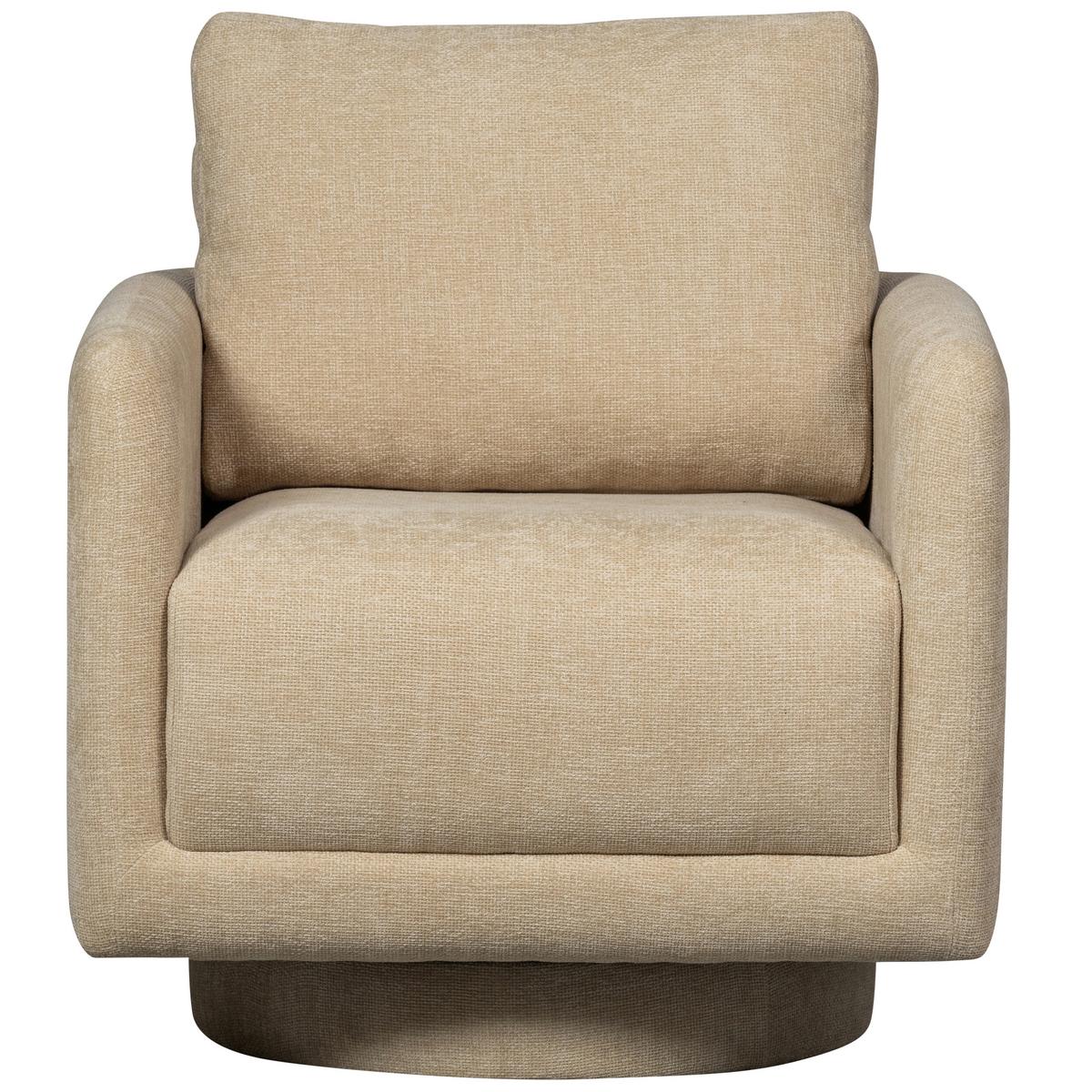 Sessel Oscar Naturfarben B: 78 cm - Naturfarben, Design, Textil (78/64/79cm) - Livetastic