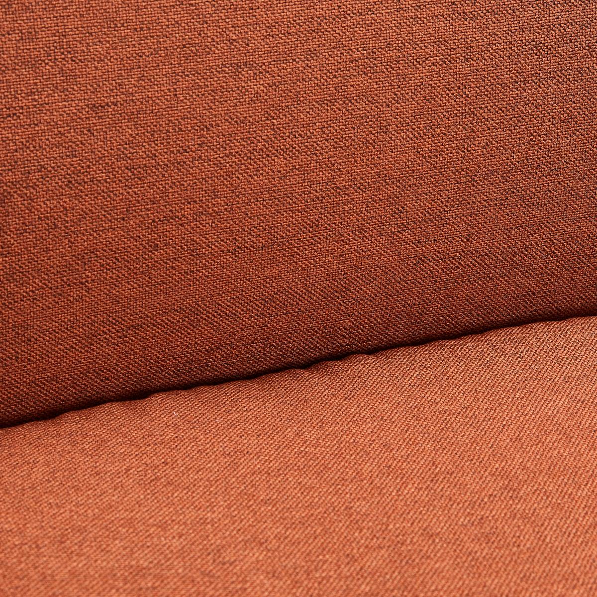 KRZESŁO Z PODŁOKIETNIKAMI SIGI    -NOVEL- - kolor stalowy/pomarańczowy, Konventionell, metal/tkanina (60/77-84/66cm) - Novel