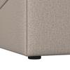 BOXSÄNG MARCO - svart/taupe, Modern, trä/textil (180/200cm) - Bessagi Home