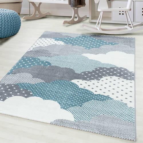 Kinderteppich Bambi Blau ca. 140x200cm - Blau, Trend, Textil (140/200cm) - Ben'n'jen