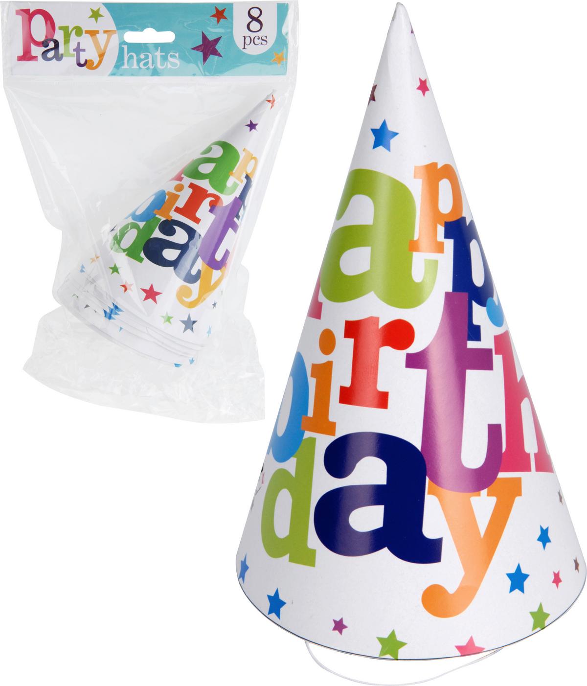 Hut in Bunt - Multicolor, Papier (10/15cm) - Modern Living