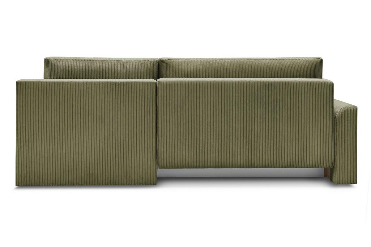 Coltar Kim - măsliniu, Modern, lemn/textil (233/160cm) - Modern Living