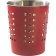 Küchenutensilienhalter Conny - Edelstahlfarben, Metall (12,5/14,3cm) - MÖMAX modern living