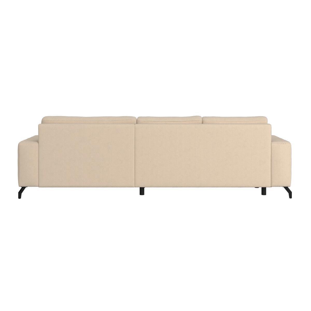 Kutna Garnitura Cloud - krem, Trend, tekstil (290/178cm) - Modern Living