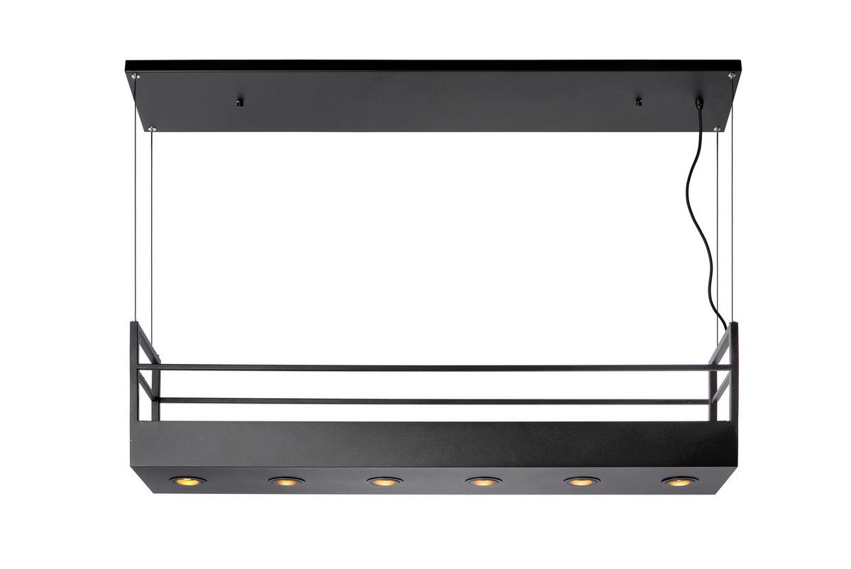 LAMPA WISZĄCA 21427/06/30 MIRAVELLE - czarny, Modern, metal (110/22/160cm) - Lucide
