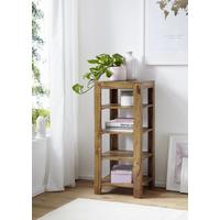 Regal Mumbai - barve indijskega rožnega lesa, Moderno, les (44/105/44cm) - MID.YOU