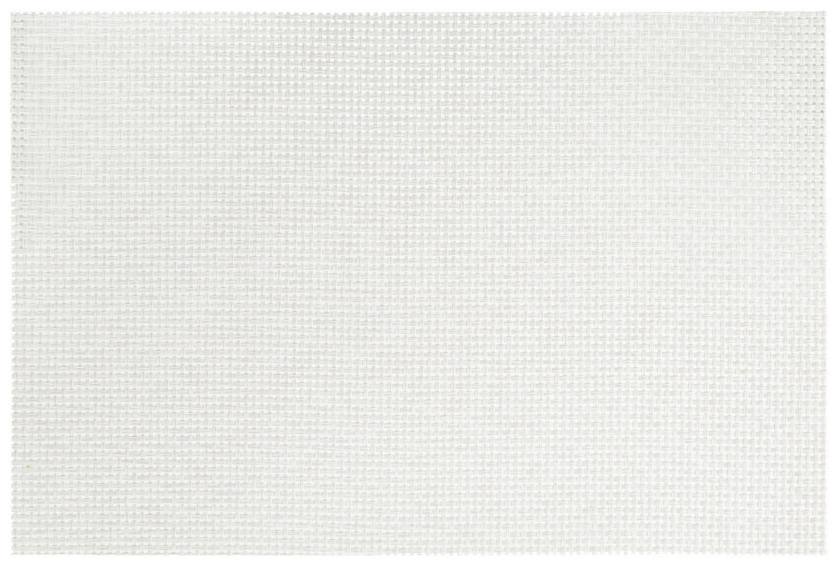 Tischset Stefan in Weiss - Weiss, Kunststoff (45/30cm) - Modern Living
