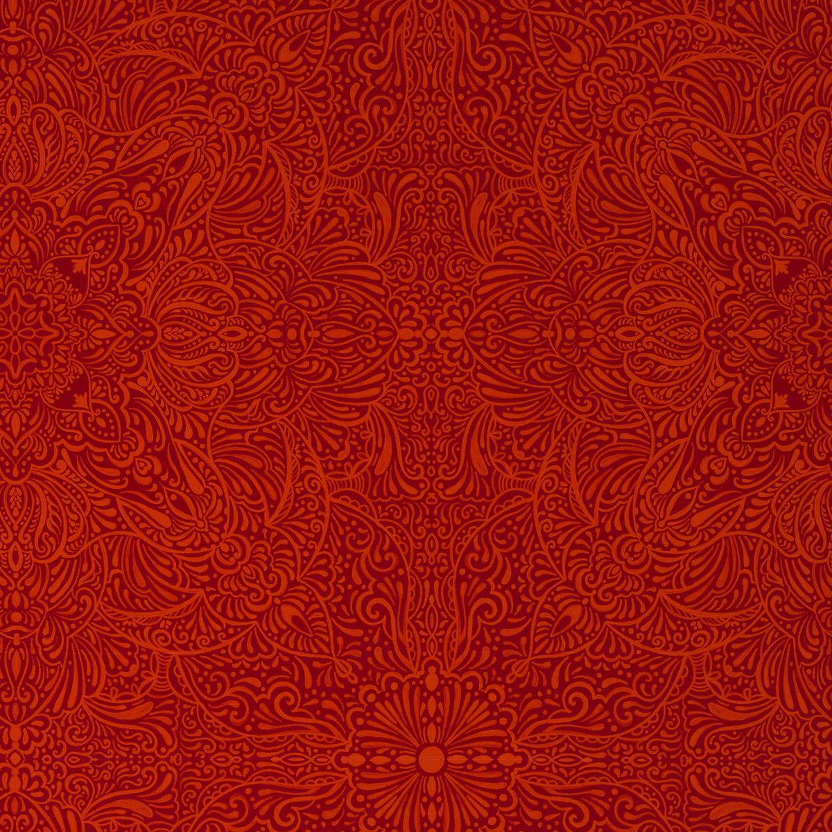 Bettwäsche Bella Wende XXL Rot ca. 200x200cm - Rot, MODERN, Textil (200/200cm) - Mömax