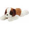 Animal de pluș George - maro/crem, textil (75cm) - Modern Living