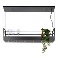 LAMPA WISZĄCA 21427/06/30 MIRAVELLE - czarny, Modern, metal (110/22/160cm) - Lucide