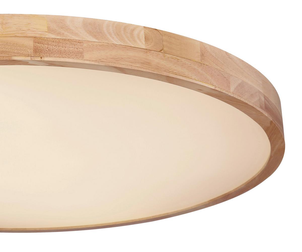 Stropna Led-svetilka Rainer, S Sijalko - bela/bež, Basics, kovina/umetna masa (80/10,5cm) - Globo