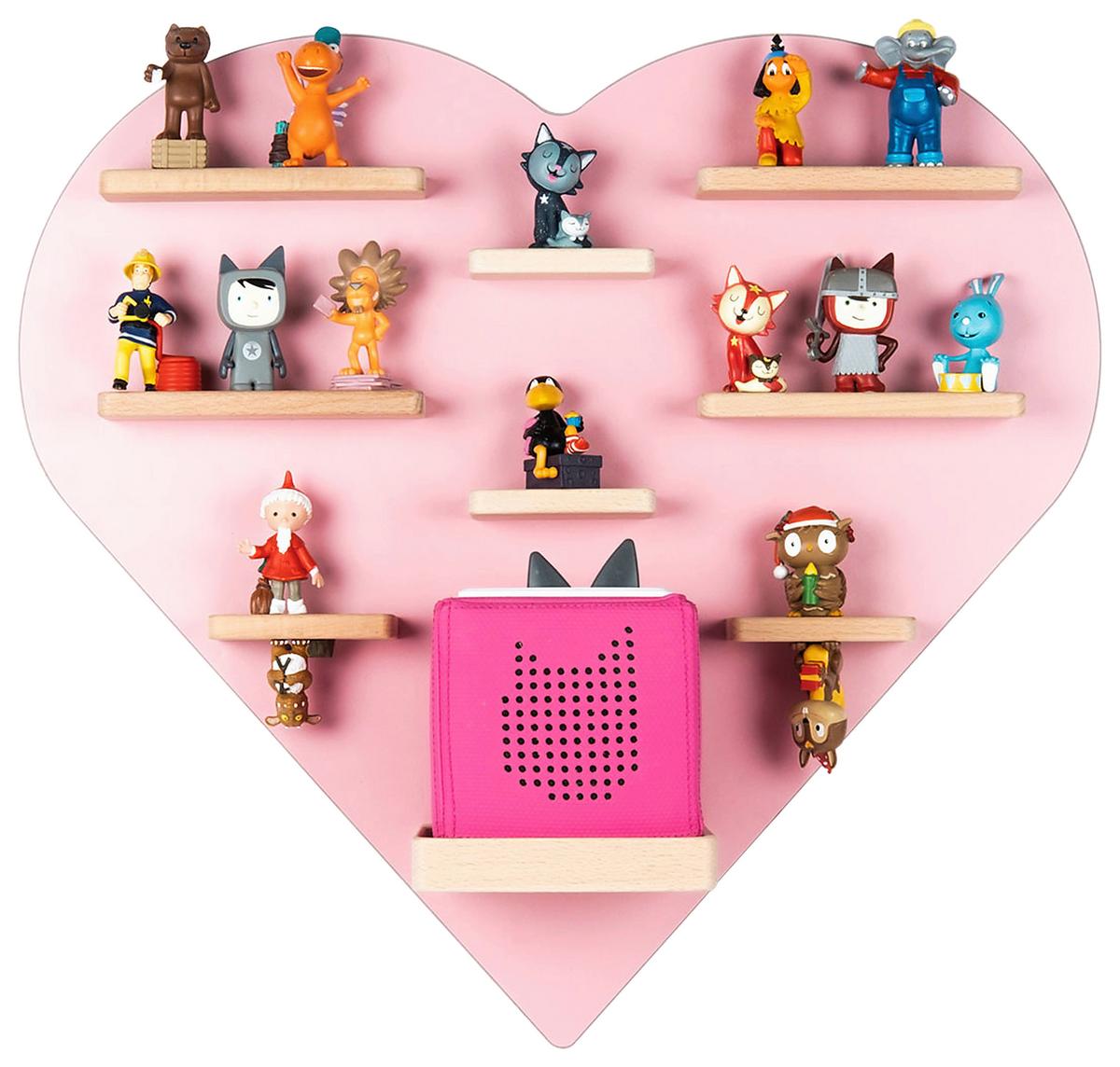 KINDERREGAL BOARTI - Rosa, Modern, Holzwerkstoff (54/51/19cm) - MID.YOU