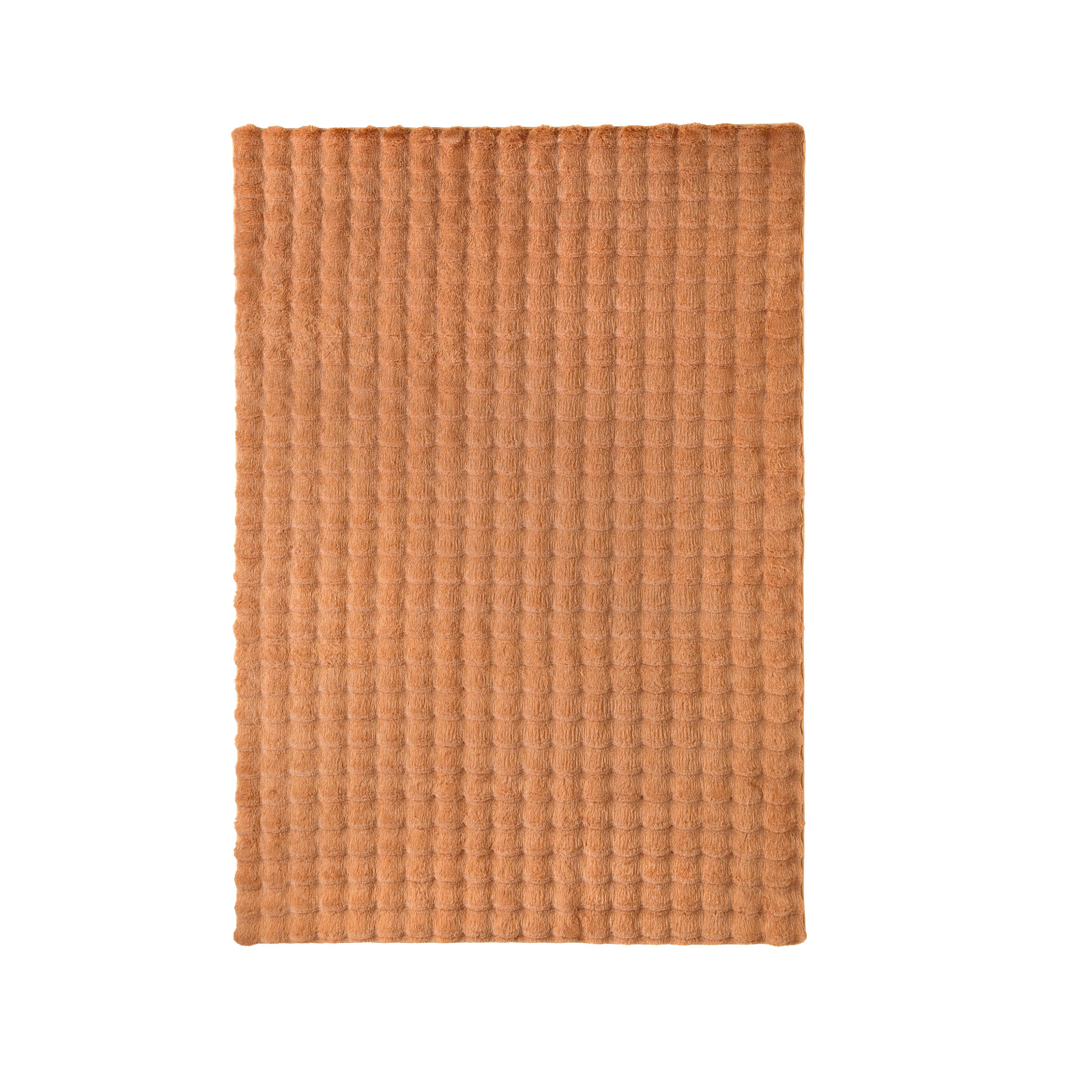Műszőrme Bubble 80/150 - narancs, Modern, textil (80/150cm) - Mömax