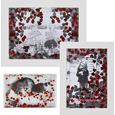 Fotorahmen Valentin ca. 16x11cm - Rot/Weiß, ROMANTIK / LANDHAUS, Kunststoff (16/2,7/11cm) - Mömax modern living