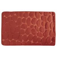 Badteppich 142125 Kiesel - Terracotta, Konventionell, Textil (50/80cm) - Spirella